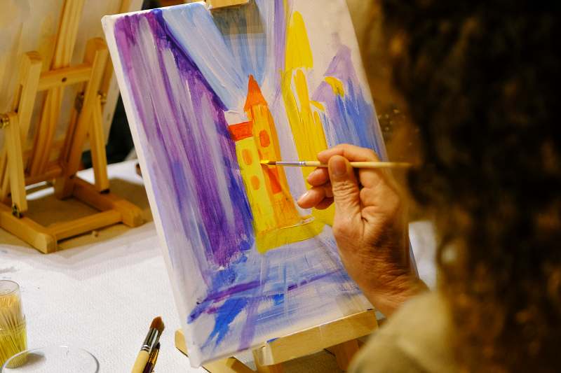 atelier peinture entre amis, peinture apéro Nice, soirée peinture, atelier créatif, atelier peinture Nice, apéro artistique, atelier convivial, peinture débutant, événement entre amis, atelier vin et peinture