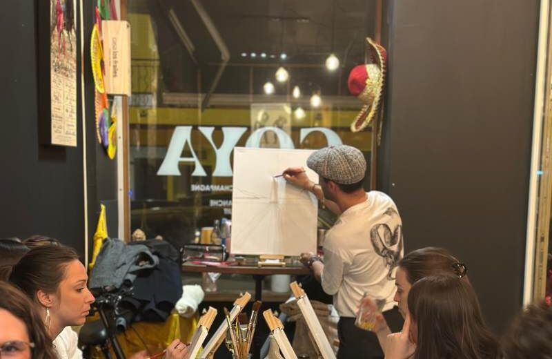 cours de dessin Nice, atelier peinture Nice, apprendre à peindre à Nice, activité artistique Nice, peinture intuitive, django, chandell'art