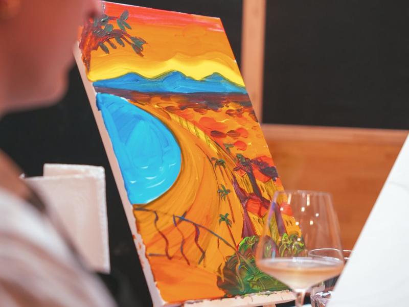 que faire à nice, activité originale nice, apéro peinture, loisirs créatifs nice, sortie entre amis nice