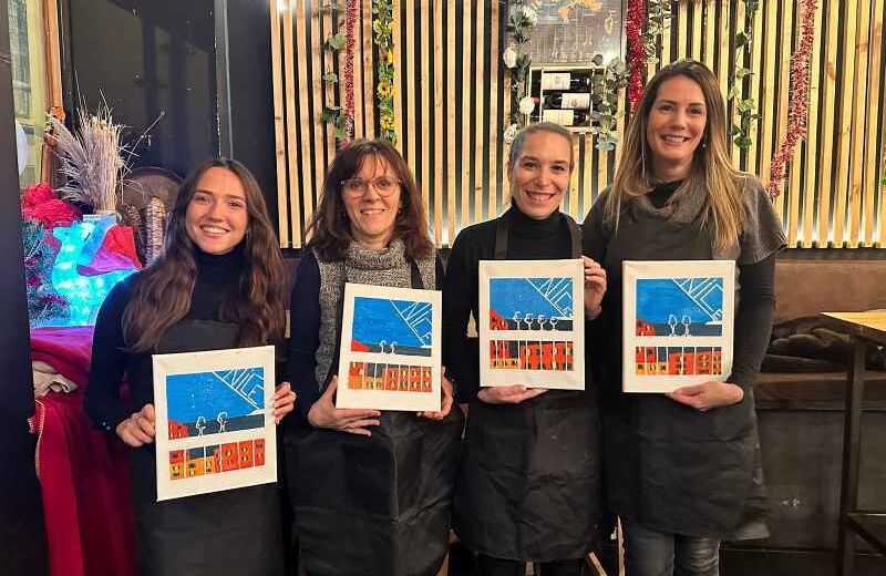 apero artistique nice déroulement, soirée peinture nice adulte, atelier peinture conviviale nice, activité créative guidée nice, concept apéro peinture nice